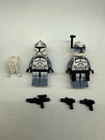 LEGO Stars Wars Phase 1 Clone Commander Wolffe And Wolfpack Trooper Minifigure