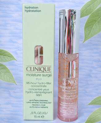 Clinique Moisture Surge Eye 96H Hydro-Filler Concentrate 0.5oz New In Box