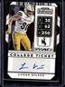 2020 Panini Contenders Draft Picks Logan Wilson Rookie RC Auto #293