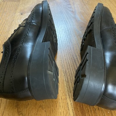 Bostonian Strada Black Leather Wingtip Oxford Shoes Men display picture 1