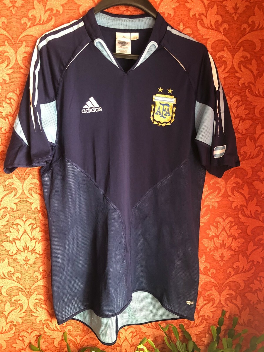 Argentina Away National Team Uniform アウェ RARE ARGENTINA 2003-2005 away football national team jeraey maglia