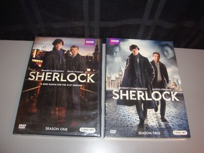 Sherlock Homes TV Series Seasons New DVD Lot BBC