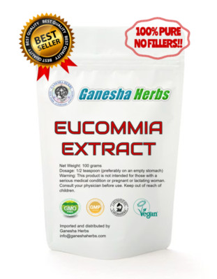 100% PURE -  EUCOMMIA BARK 20:1 EXTRACT POWDER 3.6 / 100g. - YANG JING TONIC -