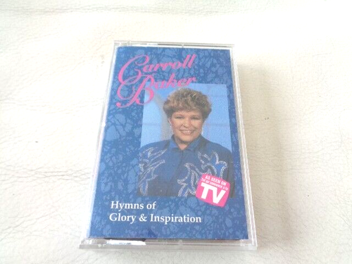 Carroll Baker Cassette Tape Hymns Of Glory & Inspiration Rock of Ages / Do Lord - Picture 1 of 7