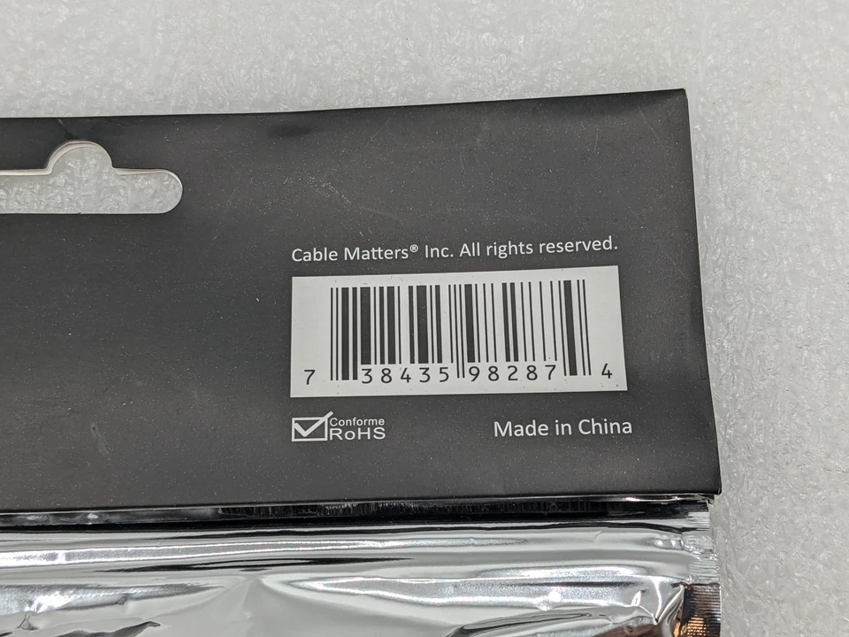 LOTE DE 4 adaptadores de cable de doble enlace macho DisplayPort DP a DVI-D chapados en oro de 15 pies Foto 4 de 4