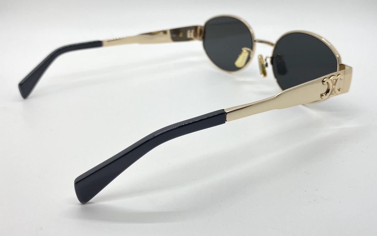 【送料&関税込】Celine Cl40235u Sunglasses - Unisex CELINE Triomphe CL40235U Oval Sunglasses | Fashion Eyewear US