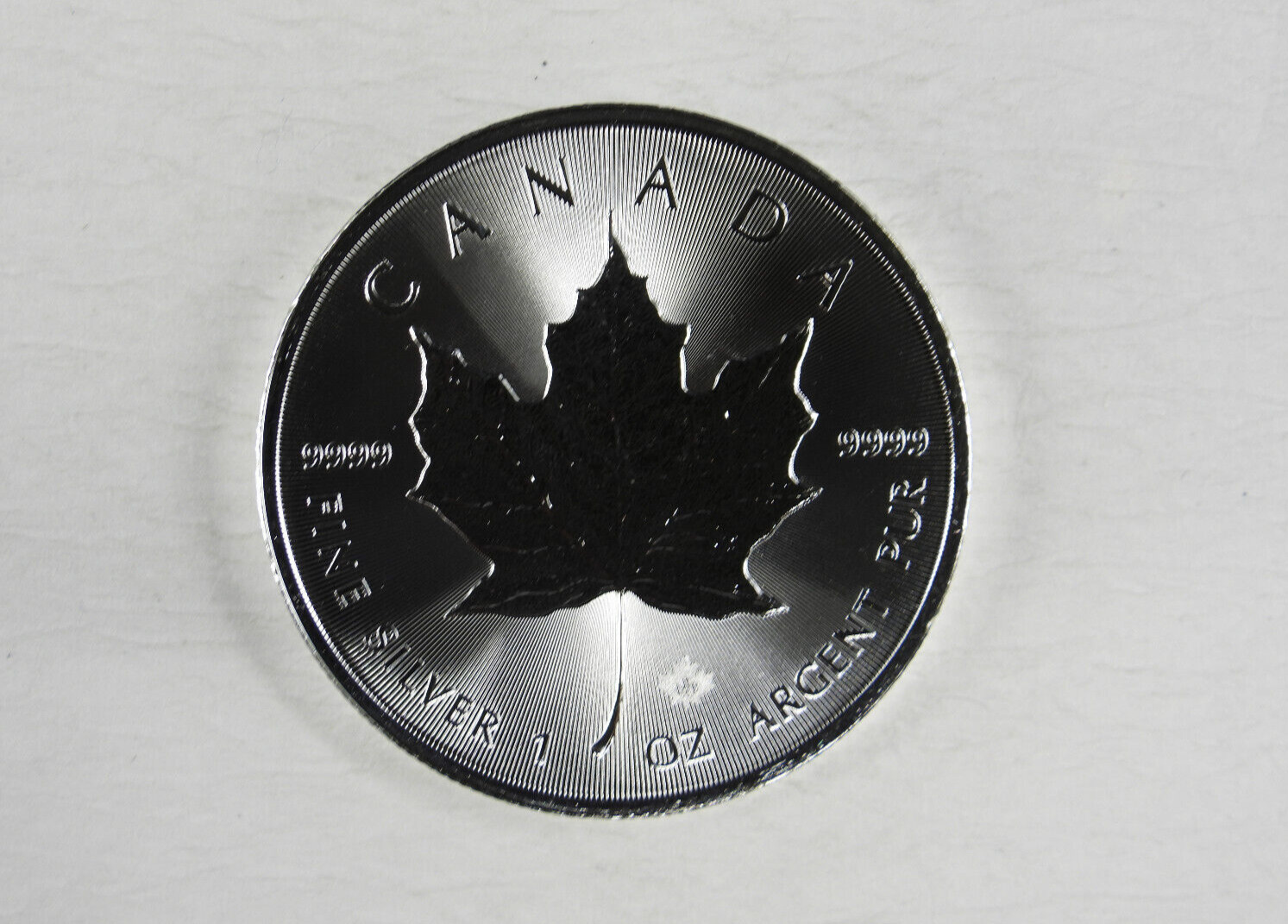 2023 $5 1 troy oz Silver Maple Leaf Coin Canada 9999 Fine Ag Elizabeth II 1952
