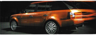 Project Kahn Range Rover Sport c2009 UK Markt Einzelblatt Prospekt FAIR