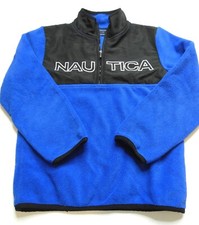 Boys Nautica Fleece Pullover Size 7 - Cozy Comfort with Classic Style 