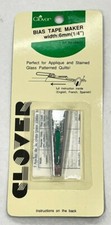 Clover BIAS TAPE MAKER 6mm 1/4" 464/06 Create Your Own Bias Tape