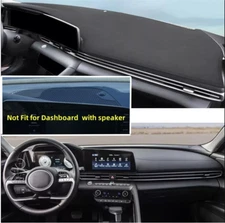 For Hyundai Elantra 2021-2025 Leather Dashboard Dash Cover Dashmat Mat Carpet 1x
