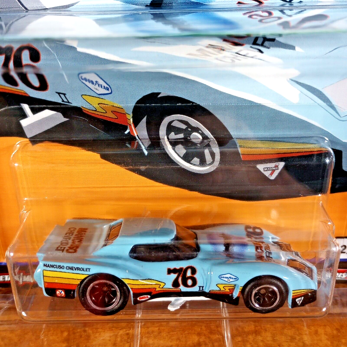 Hot Wheels Premium Car Culture Silhouettes '76 Greenwood Corvette