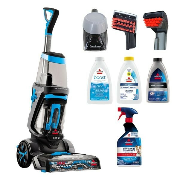 BISSELL ProHeat 2x Revolution Pet Full Size Carpet Cleaner 1550V for