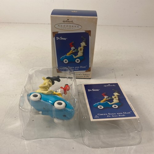 Hallmark Andenken Ornament grüne Eier und Schinken Dr. Seuss 2002 - Bild 2 von 12