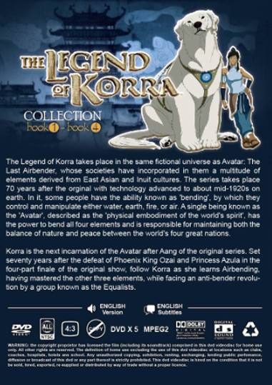 DVD Avatar The Legend Of Korra (Book 4) (Chapter 52 End