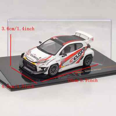 IXO 1/43 Toyota Yaris GR Pandem Blanche CUSCO - Neuve Sous Boîte MOC329