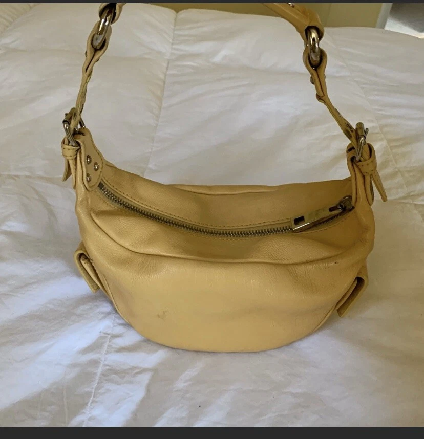 Marc Jacobs Banana Yellow Buckle Shoulder Bag circa 2000 eBay