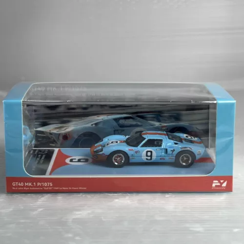 1/64 Findclassically Ford GT MK1 1968 Le Mans 24 Hours 1st Winner #9 Gulf Oil - Picture 2 of 2