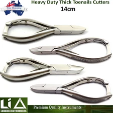 Toenail Ingrown Thick Nail Clippers Chiropodist Podiatry Heavy Duty Side Cutters