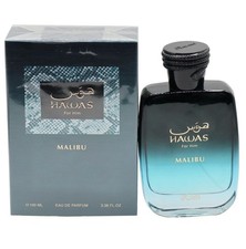 Hawas Malibu by Rasasi Eau De Parfum Spray for Men 3.38/3.4 oz / New In Box