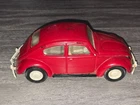 Vintage 1960's Tonka 52680 VW Volkswagen Beetle Bug Steel Toy Car 8" Red Bug