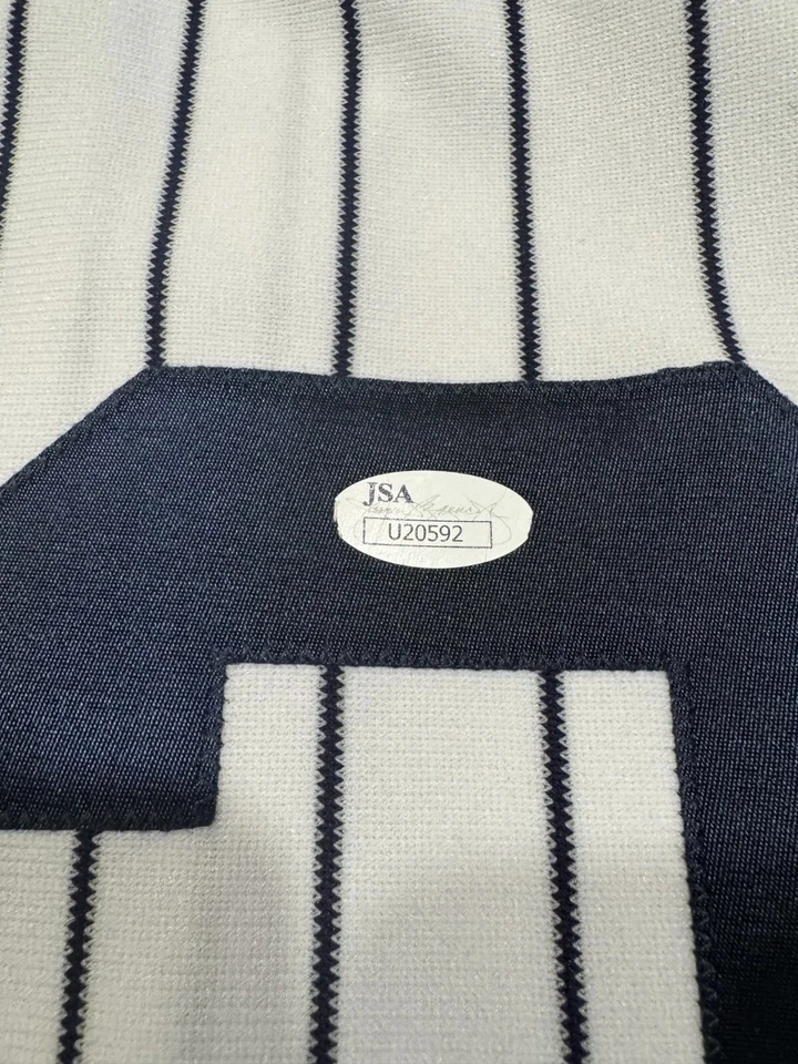 ALEX RODRIGUEZ AROD SIGNED AUTO 2009 AUTHENTIC WORLD SERIES Jersey JSA CERT - Image 4 of 4