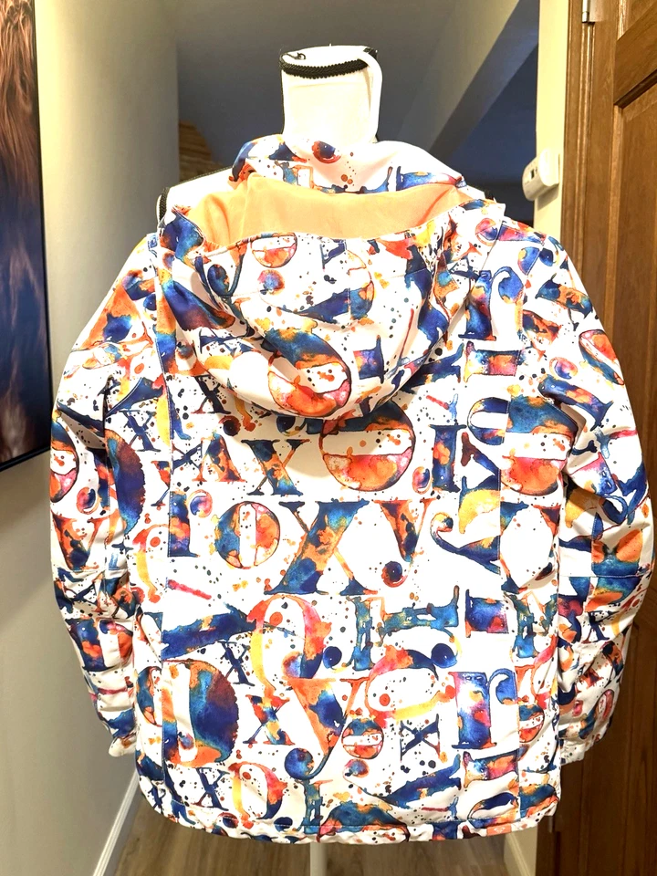 Roxy Girls Jetty Multi 10K Ski Snowboard Jacket Size 12 - Image 2 of 4