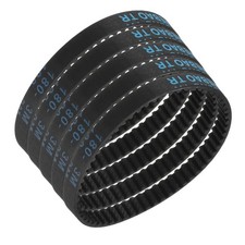 HTD-3M Rubber Timing Belt 60 Teeth 180mm Pitch Length x 6mm Width,5Pcs