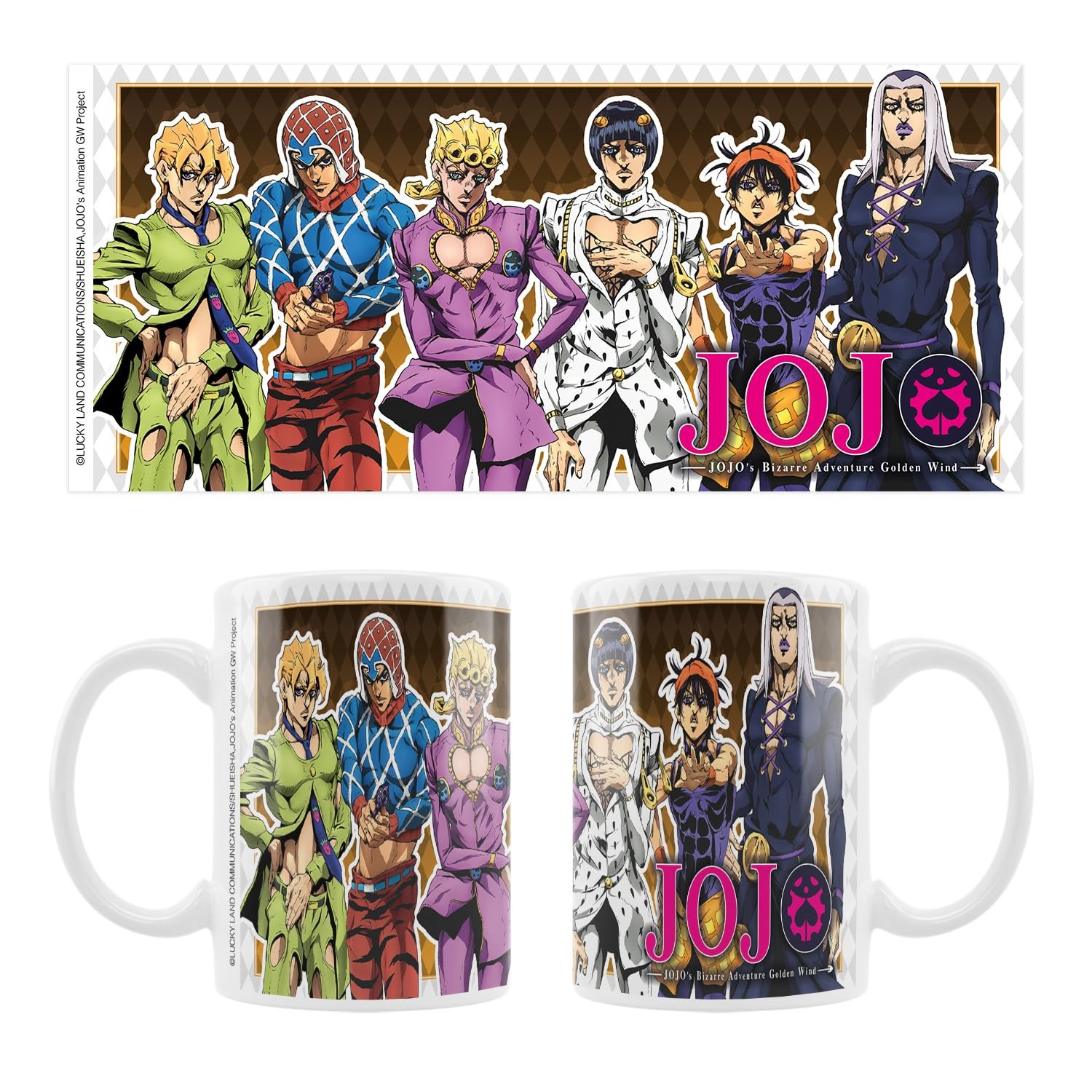 Crunchyroll - Jojos Bizarre Adventure - 2 - Mug - 320 ml - Original - Licensed