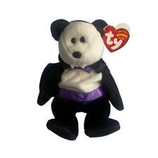 Count the vampire teddy bear - Ty Beanie Babies / soft toy  / plush