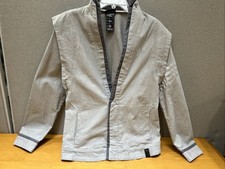 Star Wars Jacket Gray Chandrila Star Line Galactic Starcruiser Disney Size L