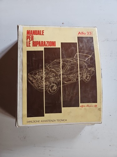 Alfa Romeo 33 Auto komplett Reparaturanleitung Baujahr 1986 - Bild 1 von 10
