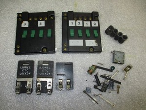 ATLAS SELECTORS & LIONEL CTC LOCKON TRAIN LOT WITH SMALL PARTS