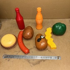 Vintage 1966 Hasbro Mr. Potato Head and Friends Picnic Pals Lot