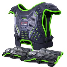Kids Dirt Bike Gear Youth Motorcycle Riding Armor Suit Chest Protector