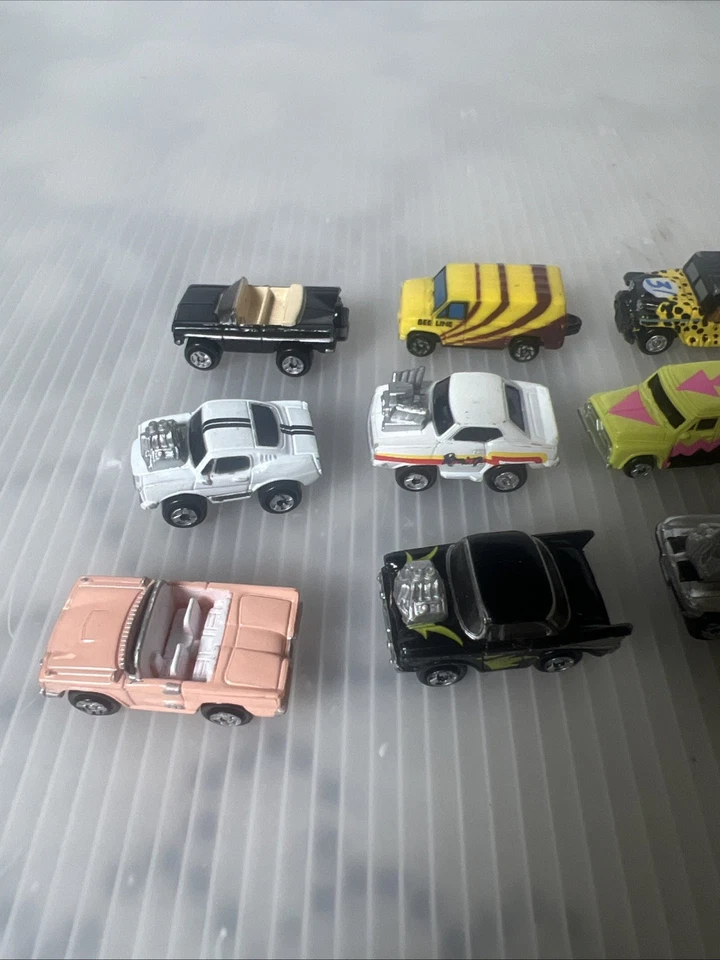 Vintage Micro Machines Hot Rods Muscle Cars Lot of 11 Galoob 1980s - Image 2 of 4