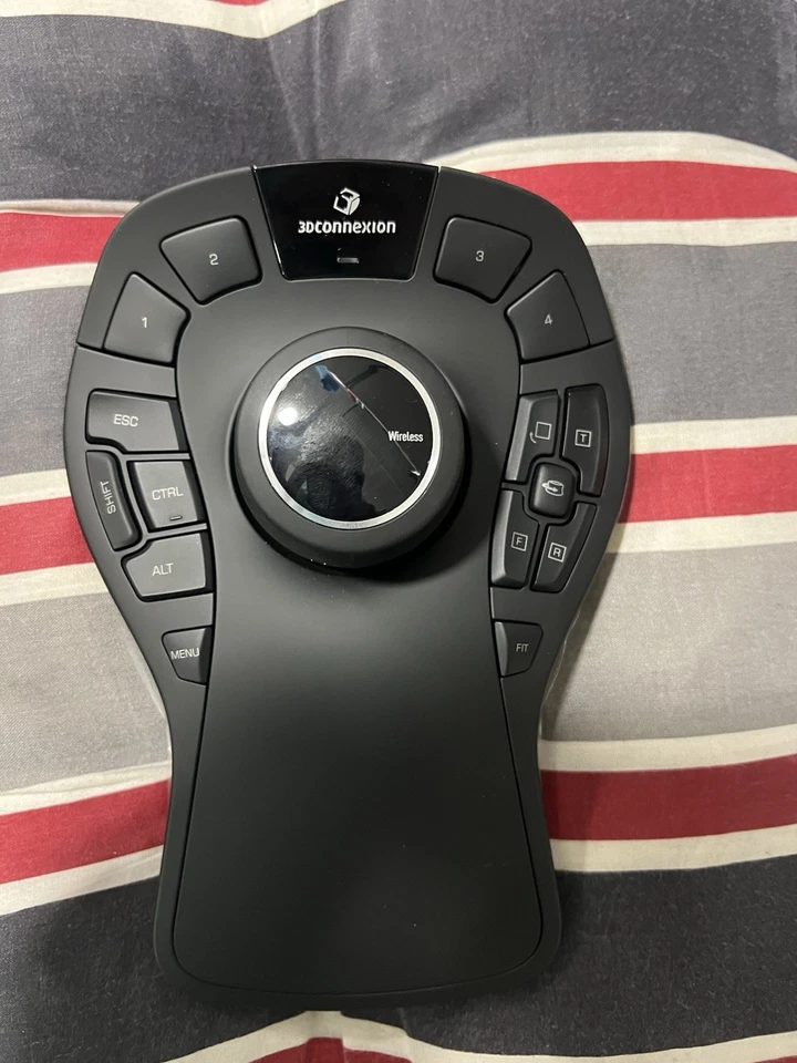 3DCONNEXION SpaceMouse Pro 3D-Maus, Schwarz - Bild 2 von 4