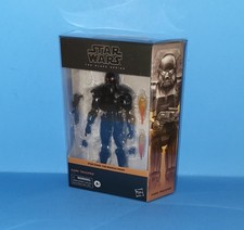 Star Wars Black Series 6  Dark Trooper Mandalorian Deluxe 28 - In Collector Case