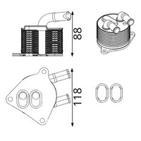 Mahle ÖLküHler Automatikgetriebe FüR BMW F45 F46 X1 F48 X2 F39 Mini 24148627861