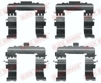 ZubehöRkit, Scheibenbremsbelag Quick Brake 109-0020 FüR Ford Subaru
