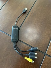 Roxio Video Capture USB HU3180-E Convert VHS to DVD - Analog to Digital AV Cord