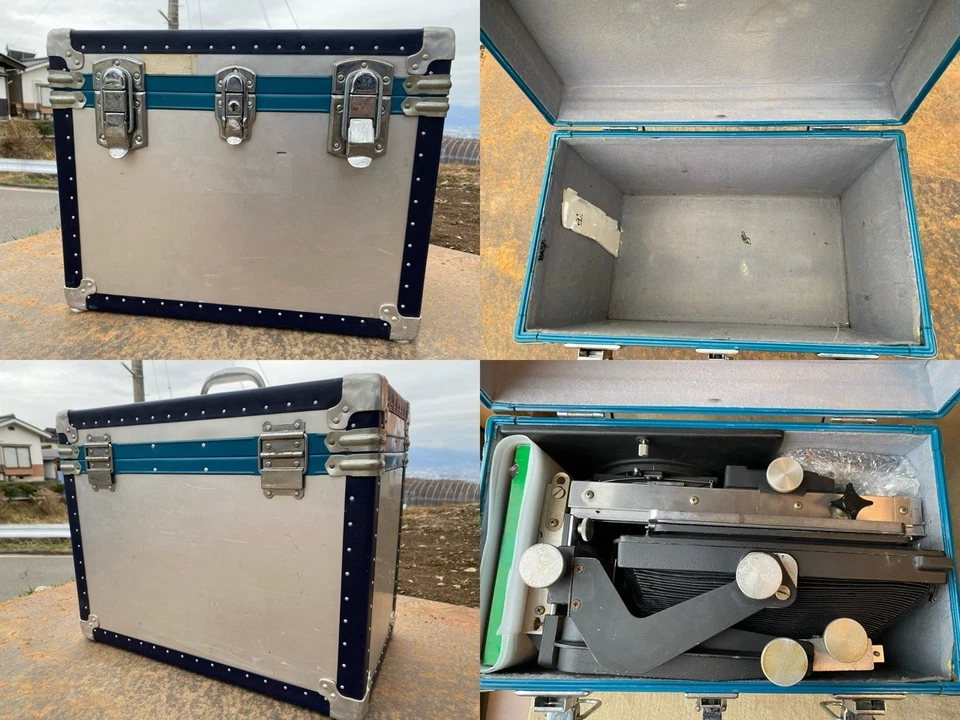 【Exc+5 in Case】 Calumet C1 8x10 + 4x5 Reducing Back View Film Camera from JAPAN - Image 3 of 4