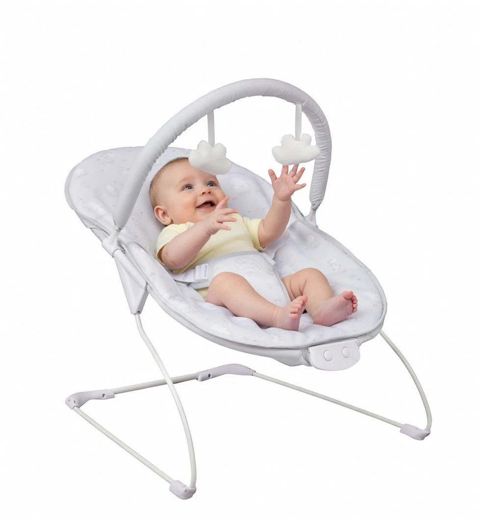 LADIDA Grey Elephant Baby Bouncer Music Vibrations Arch with 2 Plush Toys ,144
Opens in a new window