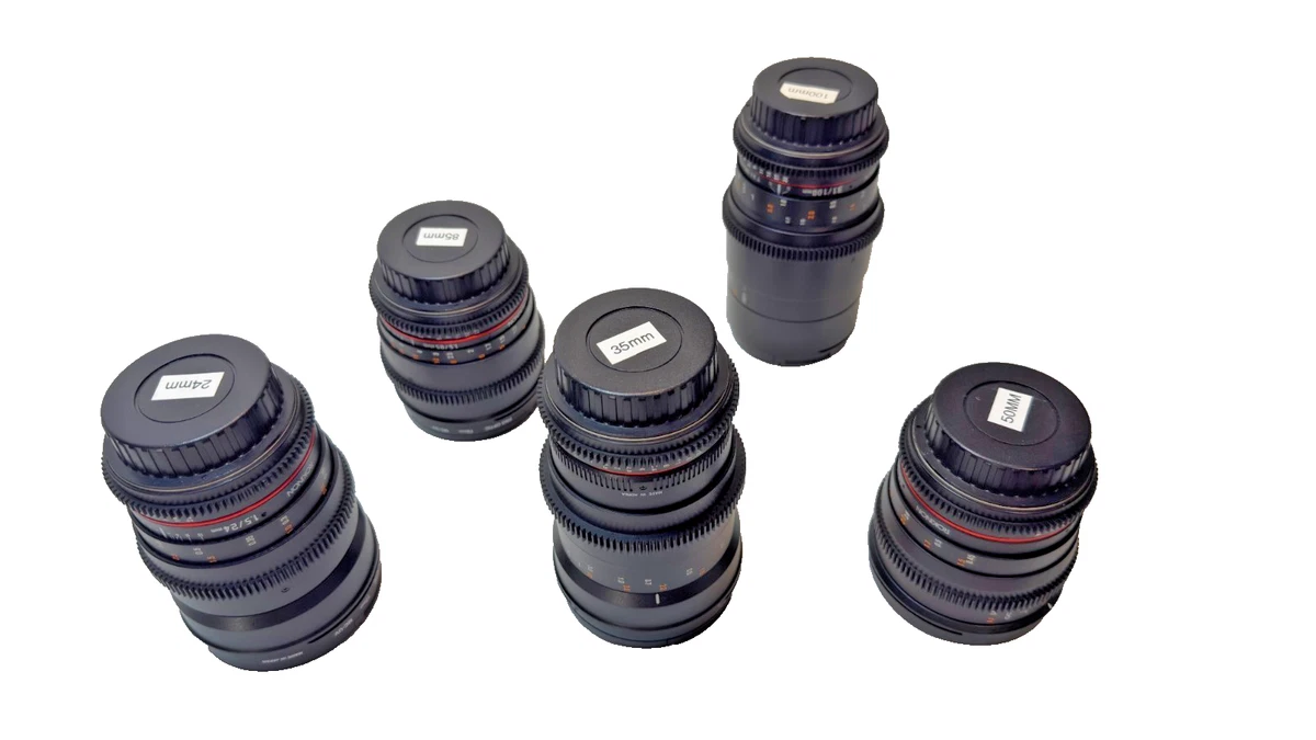ROKINON Cine Len Camera Lenses for sale - eBay