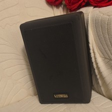 Cambridge SoundWorks Tested Working – Used Bookshelf Speaker Black Wired