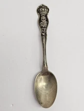 Antique Wm Rogers Silverplate Souvenir Spoon – Lord Fisher Admiral Portrait