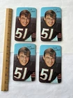 1970 Topps Super Dick Butkus #14 LOT OF (4) CARDS CHICAGO BEARS