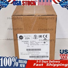 SEALED IN BOX! ALLEN-BRADLEY POWERFLEX 4 0.75KW 1.0HP AC DRIVE 22A-A4P5N104