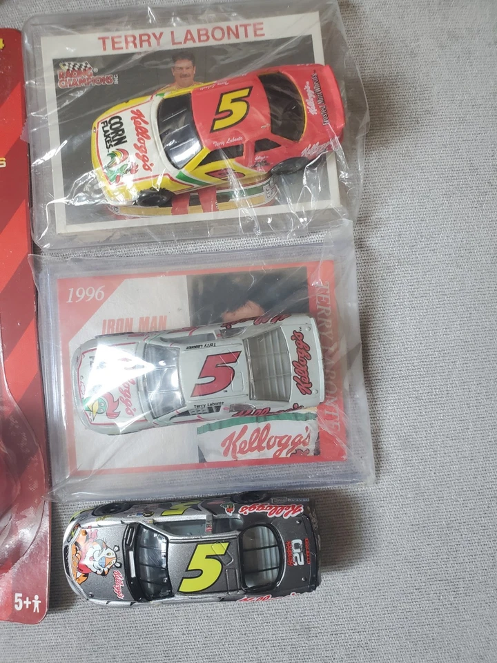 CAMPEONES DE CARRERAS 2004 #5 KELLOGGS HENDRICK 20 ANIVERSARIO. TERRY LABONTE. LOTE DE 8 Foto 3 de 4