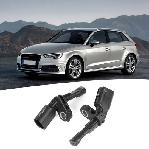 For Audi A3 TT VW Golf Passat 2PCS ABS Wheel Speed Sensor Rear Left+Rear Right - Picture 3 of 9